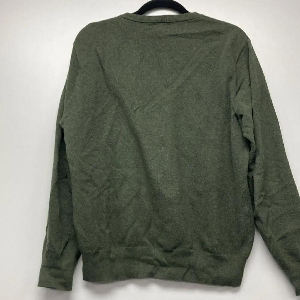 J.Crew Cotton piqué-stitch crewneck sweater